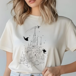 Magical Castle Shirt, Castle Shirt, School Of Magic Tee, Magic Shirt for Movie Lovers, Fantasy Shirt, Magical Apparel