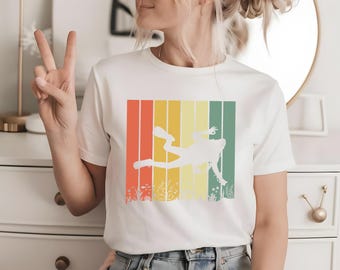Retro Diving Shirt, Scuba Diver Gift, Scuba Diving T-Shirt, Diving Shirt, Vacation Shirt, Gift For Diver, Holiday Shirt