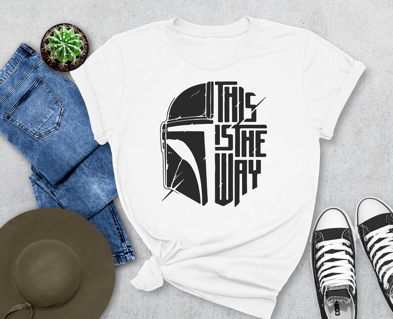 This Is The Way Shirt – Mandalorian & Star Wars Disney Tee, Galaxy’s Edge Disneyland Shirt, Perfect Gift for Him image 2