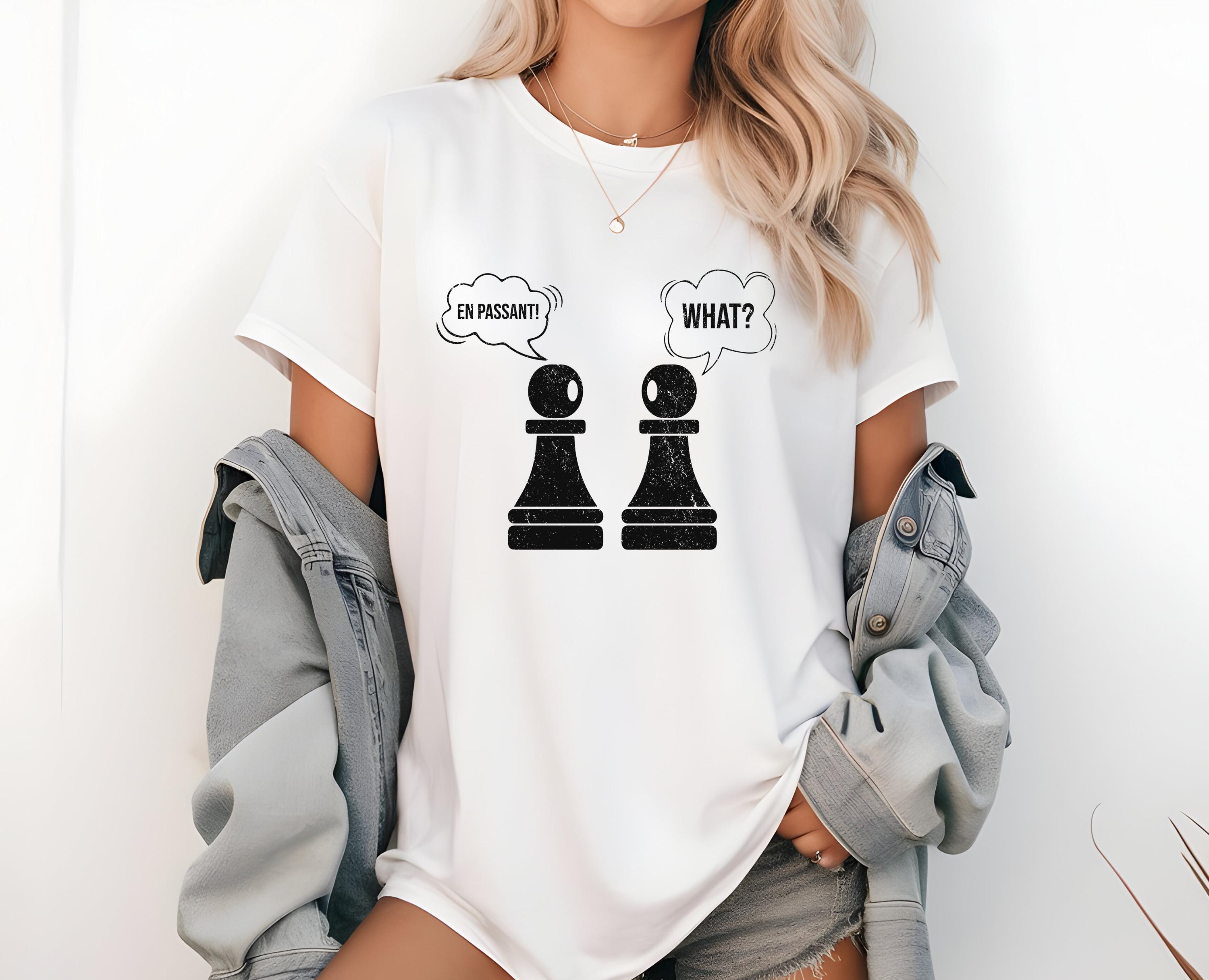 Chess Shirt | En Passant T-Shirt for Men and Women | Gift for Chess Player | Chess Lover Gift | Chess Player Tee | Chess Tournament Unisex