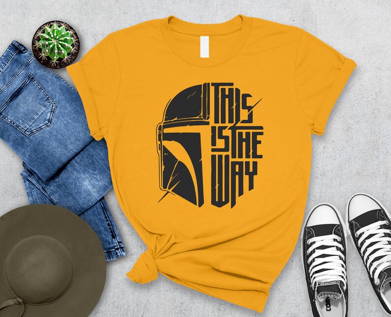This Is The Way Shirt – Mandalorian & Star Wars Disney Tee, Galaxy’s Edge Disneyland Shirt, Perfect Gift for Him image 5