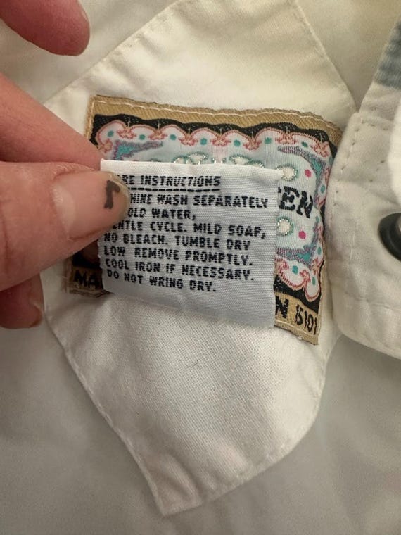 Vintage Current Seen Patchwork Jacket Womens Medi… - image 9