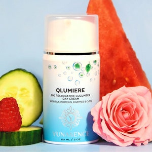 Yunasence, QLumiere Organic Bio-Restorative Day Creme with Cucumber and Co Q10, 2oz