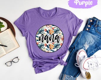 Nana Gift, Grandma Shirts, Mama Shirt, Mothers Day Shirt, Mother Tshirt, Mom Christmas Gift, Nana Birthday Gift, Mother Day Shirt