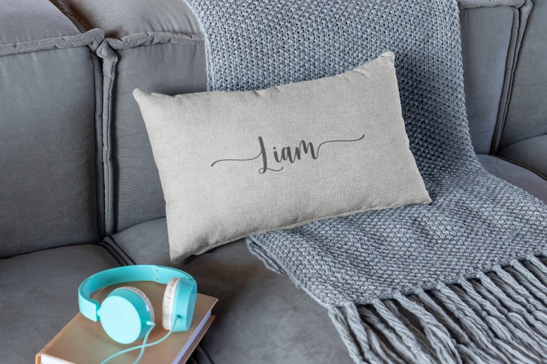 Custom Pillows, Name Pillow Covers, Custom Name Pillow, Last Name Pillow Cover, Personalized Pillow Cases, Personalized Pillow zdjęcie 6