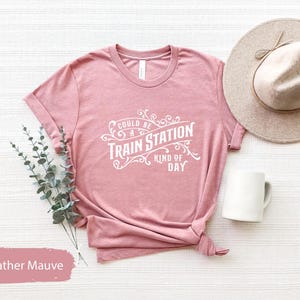 Country Music Shirt, Country Concert Shirt, Western Graphic Tee, Western Shirt, Cowboy Shirt, Could Be Train Station Kinda Day Shirt image 5