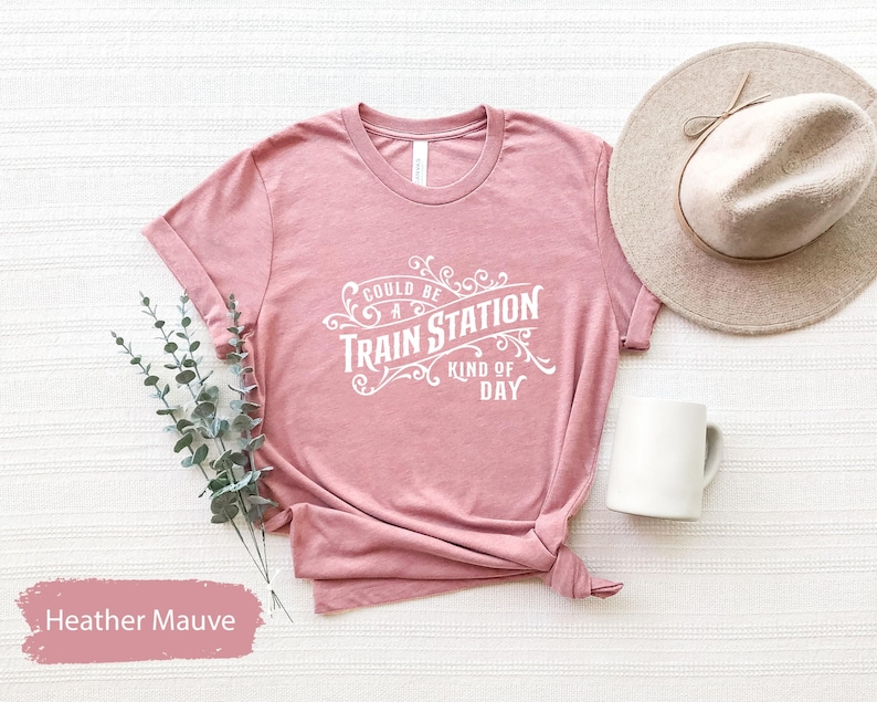 Country Music Shirt, Country Concert Shirt, Western Graphic Tee, Western Shirt, Cowboy Shirt, Could Be Train Station Kinda Day Shirt image 5