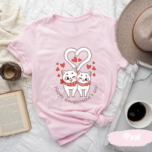 Cat Shirts, Cute Cat T Shirt, Lovely Cat T-Shirts, Gift for Cat Lovers, Cat Mom Shirt, Cat Dad Tshirt, Cat Lover Gifts, Cat Owner Tshirts