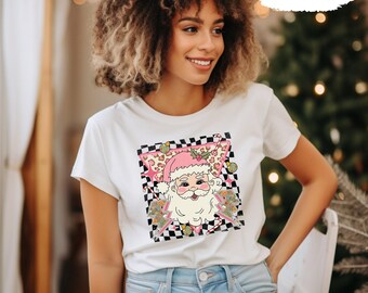 Retro Santa Claus Shirt, Christmas Shirt, Santa Claus Shirt, Christmas Santa, Merry Christmas Shirt, Christmas Outfit, Holiday Shirt