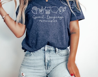 SLP Speech Language Pathologist Shirt, Speech Therapy Shirt, Speech Pathologist Shirt, Slp Shirt, Slp Gift, Speech Pathology Tee, Slpa Shirt