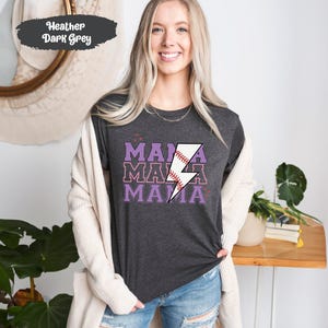 Baseball Mom Shirt, Baseball Shirt, Baseball Mom, Baseball Gift, Baseball Mama, Baseball Tshirt, Baseball Shirts, Game Day Shirt, Sports Mom