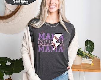 Baseball Mom Shirt, Baseball Shirt, Baseball Mom, Baseball Gift, Baseball Mama, Baseball Tshirt, Baseball Shirts, Game Day Shirt, Sports Mom