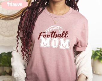Football Mom, Football Shirt, Mom Christmas Gift, Mom Birthday Gift, Football Shirts, Football Party, Football Mama, Mothers Day Shirt