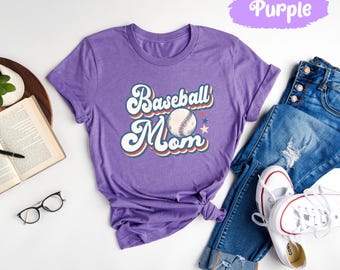 Baseball Mom Shirt, Baseball Shirt, Baseball Mom, Baseball Gift, Baseball Mama, Baseball Tshirt, Baseball Shirts, Game Day Shirt, Sports Mom