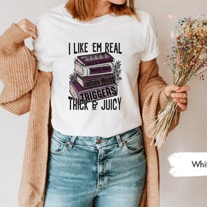 Camiseta de lectura, camiseta de bibliotecario, camiseta de amante de los libros, camiseta de amante de los libros, regalo para un amante de los libros, camiseta de ratón de biblioteca, camiseta de club de lectura, camiseta de libros imagen 7