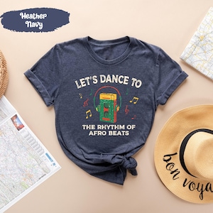Afro Beat Shirt, Rhythm Tee, Gifts for Dancers, Best Gift for Dancer, Cute Dance Clothes, Dancer Tshirts, Dance Tees, Dance Era Shirts