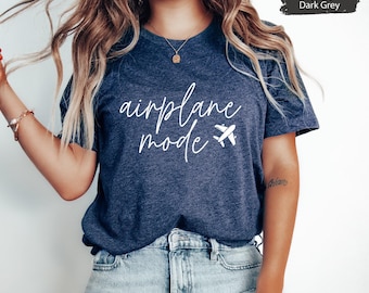 Airplane Mode Shirt, Vacation Shirt, Girls Trip Shirts, Girls Trip Shirt, Road Trip Shirt, Travel Shirt, Funny Vacation Shirt, Vacation Tee