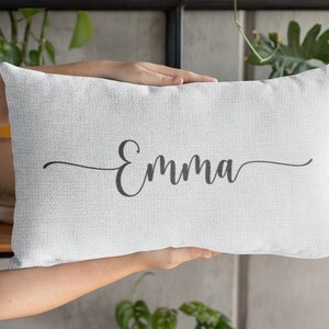 Custom Pillows, Name Pillow Covers, Custom Name Pillow, Last Name Pillow Cover, Personalized Pillow Cases, Personalized Pillow zdjęcie 2