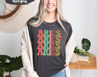 Widder Sternzeichen Shirt, Widder Geburtstagsgeschenk, Astrologie Shirt, Widder Horoskop Shirt, Widder Zeichen Tshirt, April Geburtstag T-Shirts