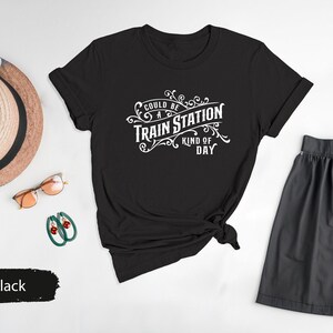 Country Music Shirt, Country Concert Shirt, Western Graphic Tee, Western Shirt, Cowboy Shirt, Could Be Train Station Kinda Day Shirt image 6