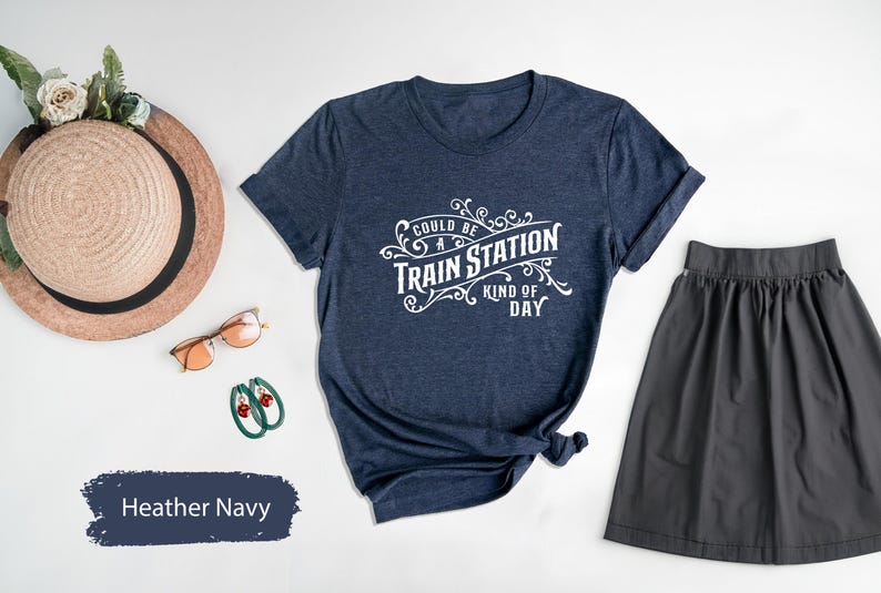 Country Music Shirt, Country Concert Shirt, Western Graphic Tee, Western Shirt, Cowboy Shirt, Could Be Train Station Kinda Day Shirt image 7