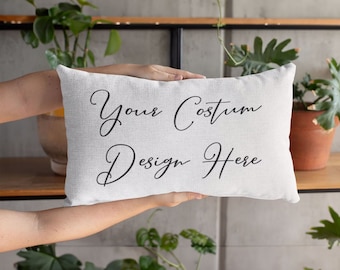 Personalized Pillow, Custom Pillow Covers, Pillow With Words, Custom Text Pillow, Name Pillowcase, Custom Name Pillow, Custom Throw Pillow