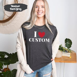 Benutzerdefinierte Liebe Shirt, Liebhaber T-Shirt, Paar T-Shirts, schreiben Sie Ihren Namen T-Shirt, Herz T-Shirts, personalisierte Shirts, benutzerdefinierte Name Tshirt, Geschenk für sie