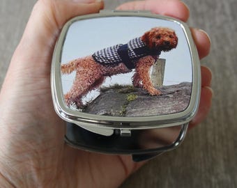 Personalised Photo Compact Mirror: Custom Keepsake Gift