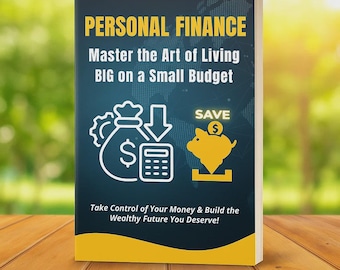 Personal Finance eBook: Budgeting | Saving Money Guide | Debt Free Living & Smart Investing Guide | Financial Freedom PDF | Instant Download