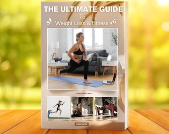 Weight Loss and Fitness eBook : Nutrition, Meal Planning, Exercise | Healthy Lifestyle | Motivation and Workout Guide PDF | Instant Download