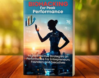 Biohacking for Peak Performance eBook | Boost Energy, Focus, Fitness & Longevity with Science-Backed Optimization Guide PDF Instant Download