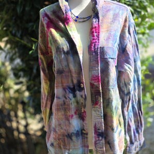 Flannel Shirt Collection Vintage & Contemporary Styles | Ice-Dyed, Plaid, Slim Fit, Oversized Casual Shirts