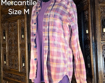 Bleach Distressed Vintage & Modern Flannel Collection – One-of-a-Kind Styles