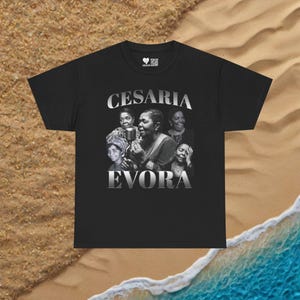 Vintage Cesaria Evora BW T-shirt | Morna Queen | kriolo Kriola | Cabo Verde | Africa | Unisex Ultra Cotton Tee | Cape Verde | Love Kriolo