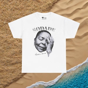 Sodade Cesaria Evora BW T-shirt | Morna Queen | kriolo Kriola | Cabo Verde | Africa | Unisex Ultra Cotton Tee | Cape Verde | Love Kriolo
