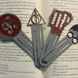 Marque-page inspiré de Harry Potter
