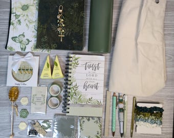 Christian Gift Box for Women, Spiritual Prayer Journaling Care Package