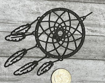 Die Cut Dreamcatcher |  Lot of 15 | junk journal supply, album, scrapbook, planner embellishment