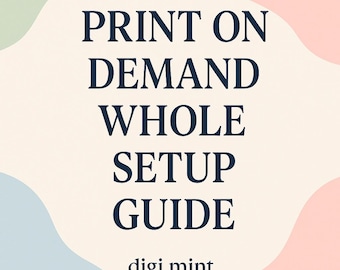Guida aziendale alla stampa su richiesta: configurazione POD e Printify (eBook PLR)