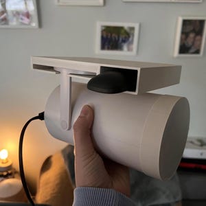 HY300 Mount Magcubic LQWELL Vision Beam Projector met afstandsbedieningshouder, minimalistische inschuifbare wand-/plafondmontage, schroeven inbegrepen Aangepaste 3D-afdruk