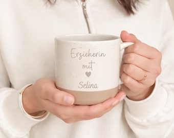 A heartfelt gift for a teacher | Personalized mug with name | Farewell gift for kindergarten | Thank you gift for a teacher | Engraved coffee mug