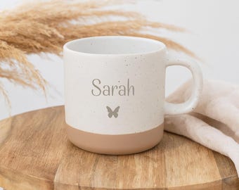 Personalized mug with name | Stoneware ceramic | Easter | Coffee mug | Gift for girlfriend, wife, or husband | Gift idea | Mother's Day