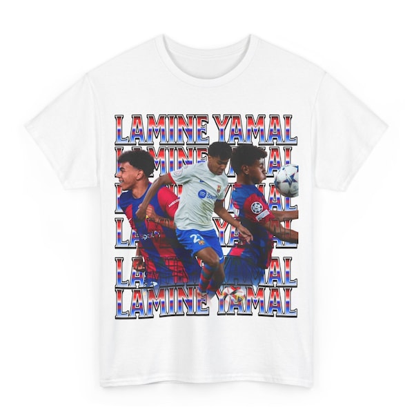 Lamine Yamal Graphic Tee - Etsy