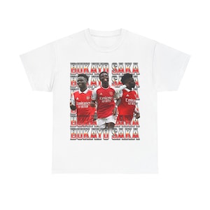 Bukayo Saka Unisex Heavy Cotton Tee