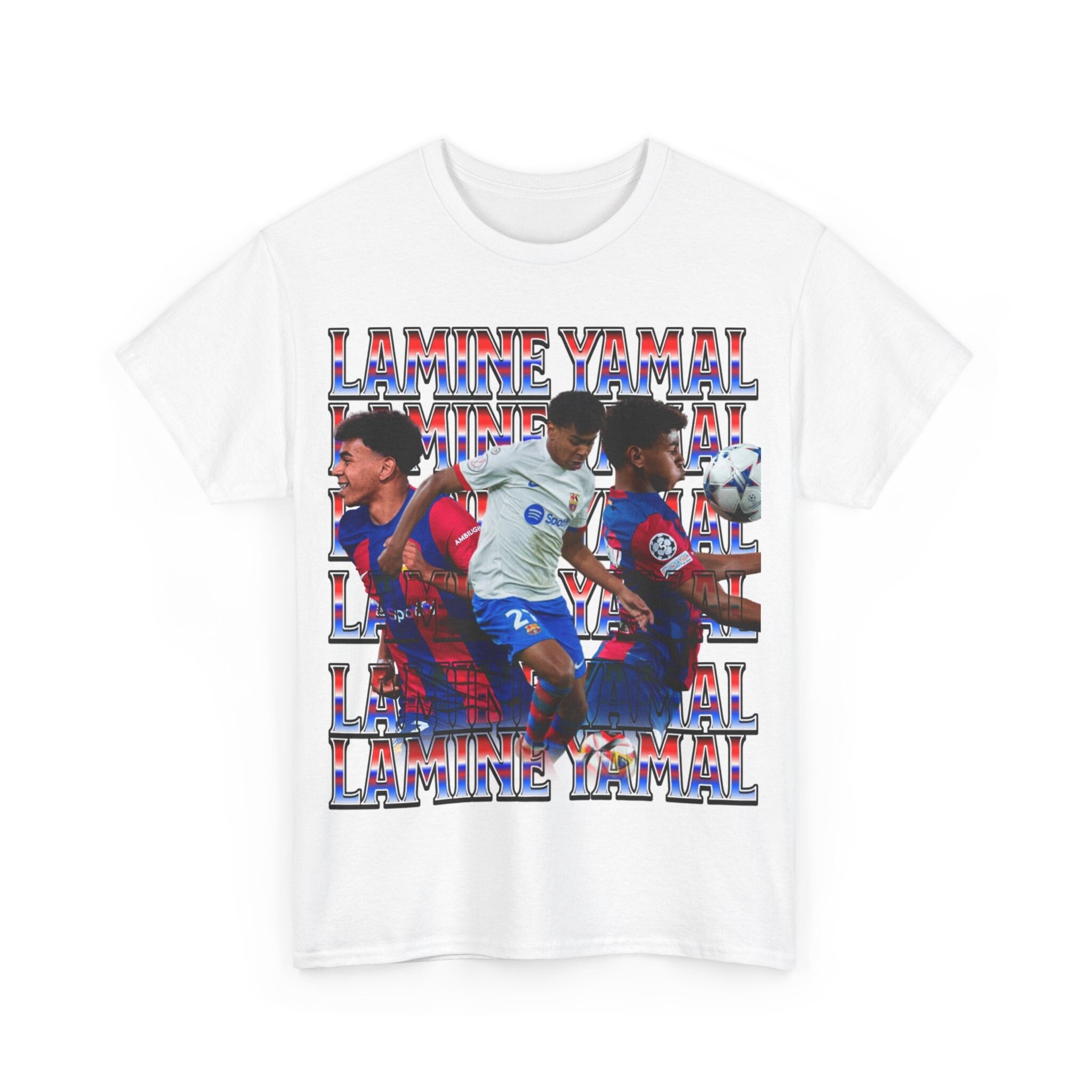 Lamine Yamal Graphic Barça T-Shirt Mサイズ T-Shirt Lamine Yamal Graphic Barça – Barça Official Store