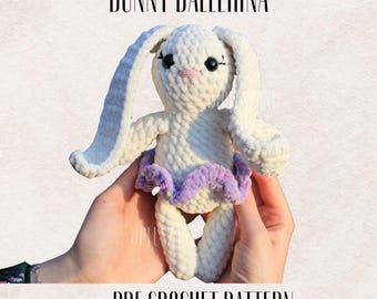 Ballerina Bunny PDF Crochet Pattern