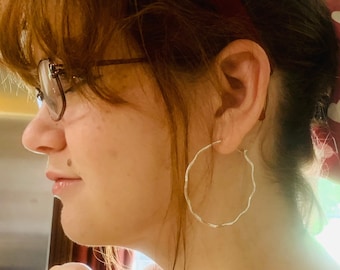 Sterling Silver Hoop Earrings