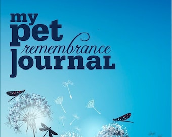 Guided Pet Remembrance Journal