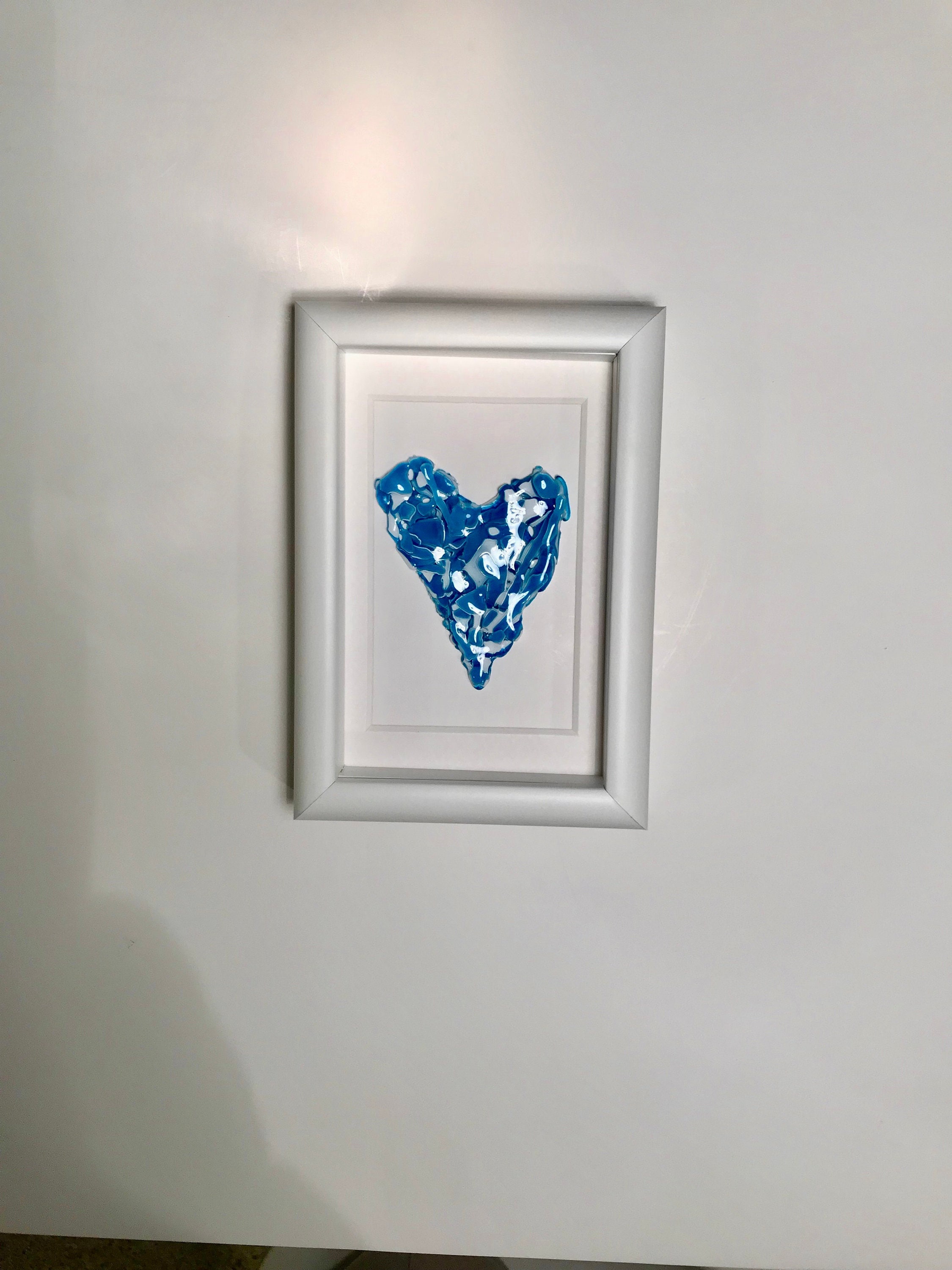 Wedding Shards Framed Heart Keepsake - Etsy, image size:2250x3000