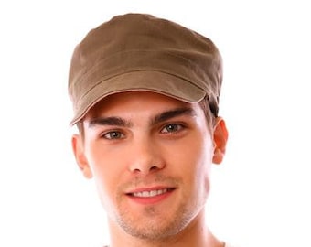 Hemp Reversible Engineer Hat Mens